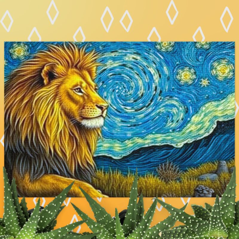 Jigsaw puzzle with tin - Image 2