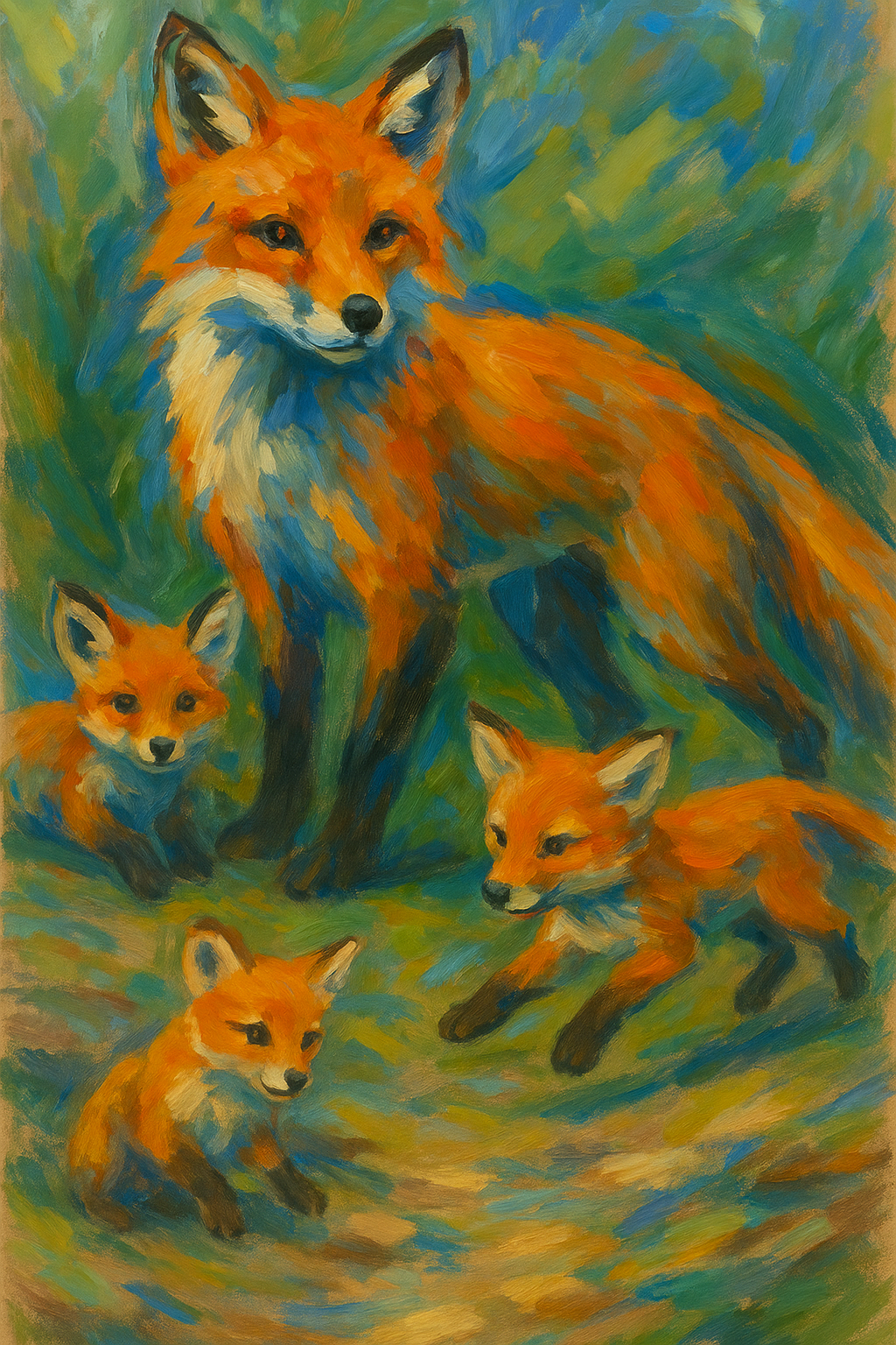 “The Fox Who Waited by the Window”