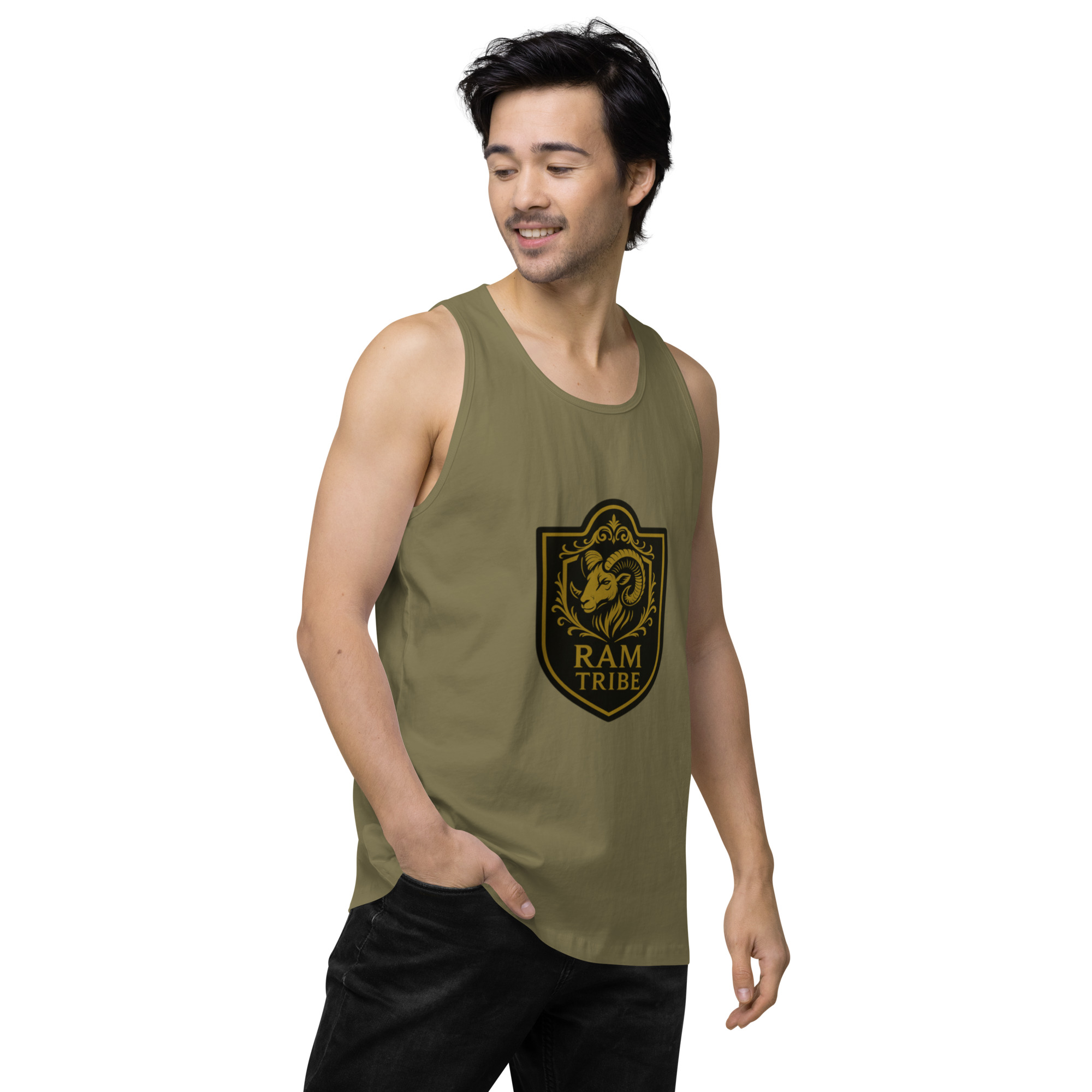Men’s premium tank top - Image 8