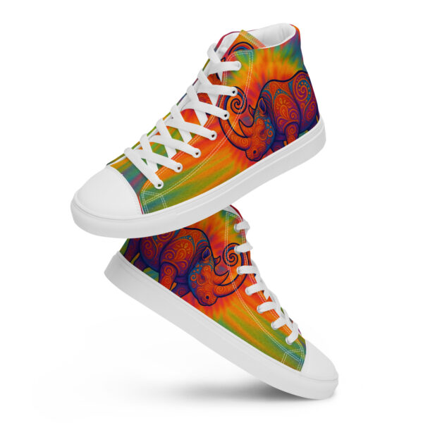 Women’s high top canvas shoes