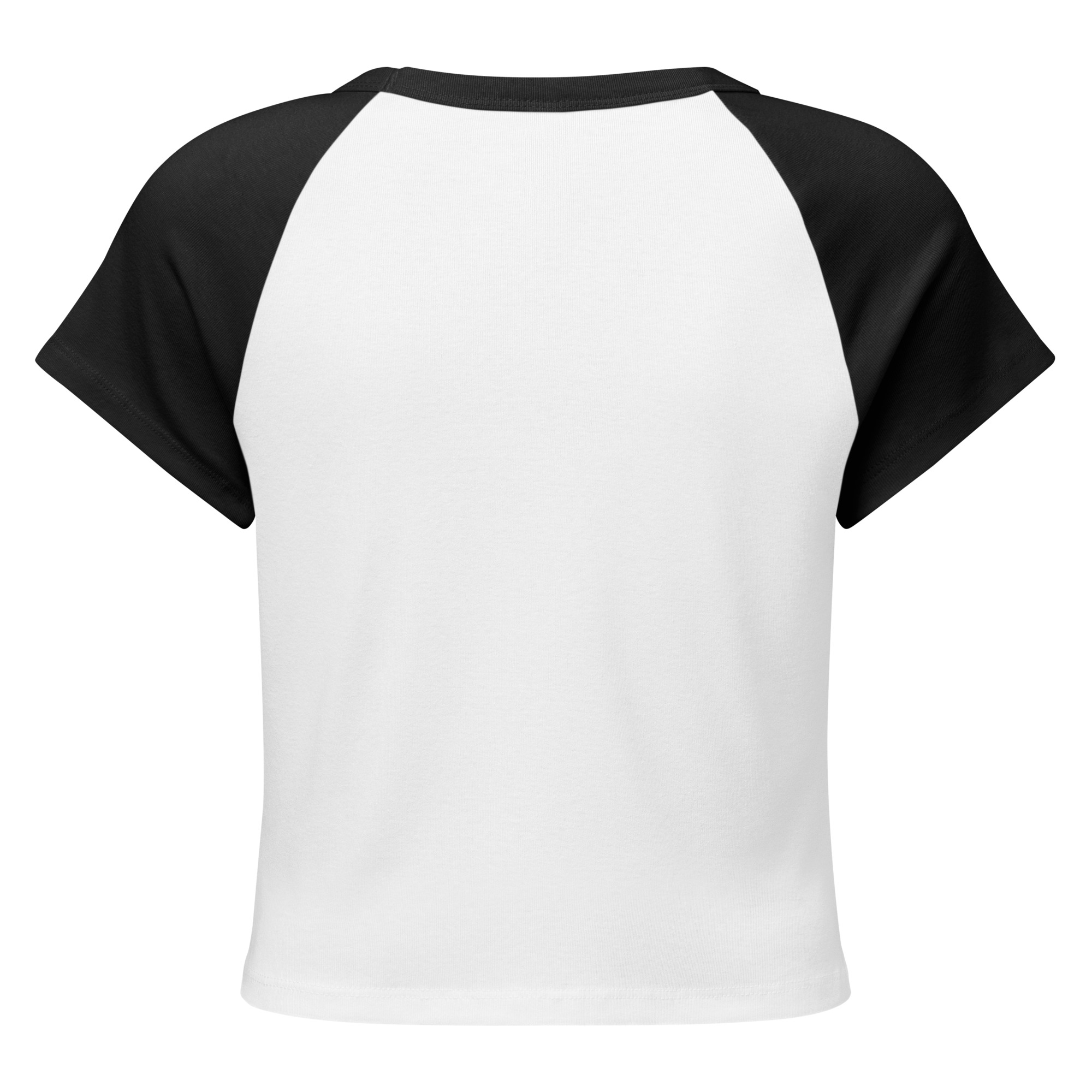 Women’s micro rib raglan baby tee - Image 2